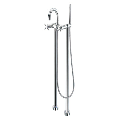 Acritec Moderno Freestanding Bathtub Faucet in Chrome