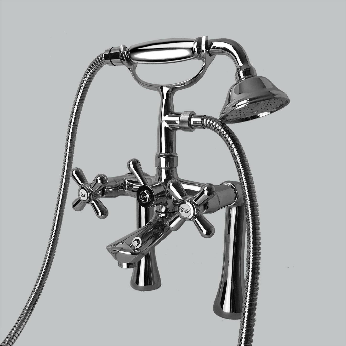 Acritec Monarch Deck Mount Bathtub Faucet in Chrome