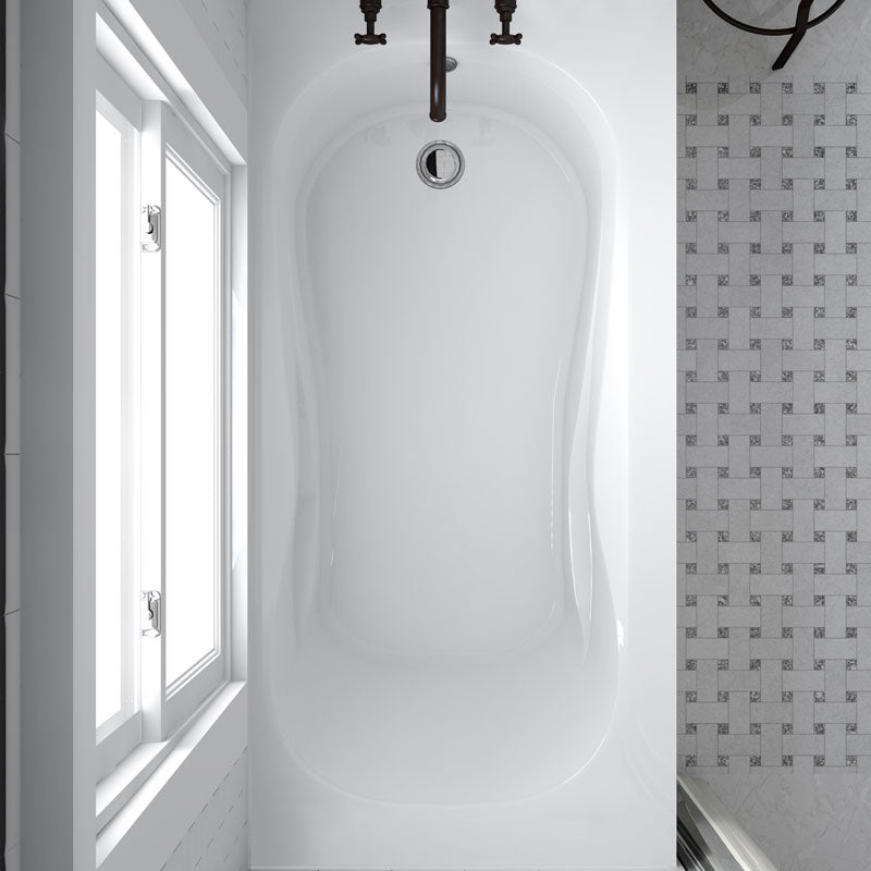 Acritec Robson Pure 6030 Alcove Bathtub – Top View