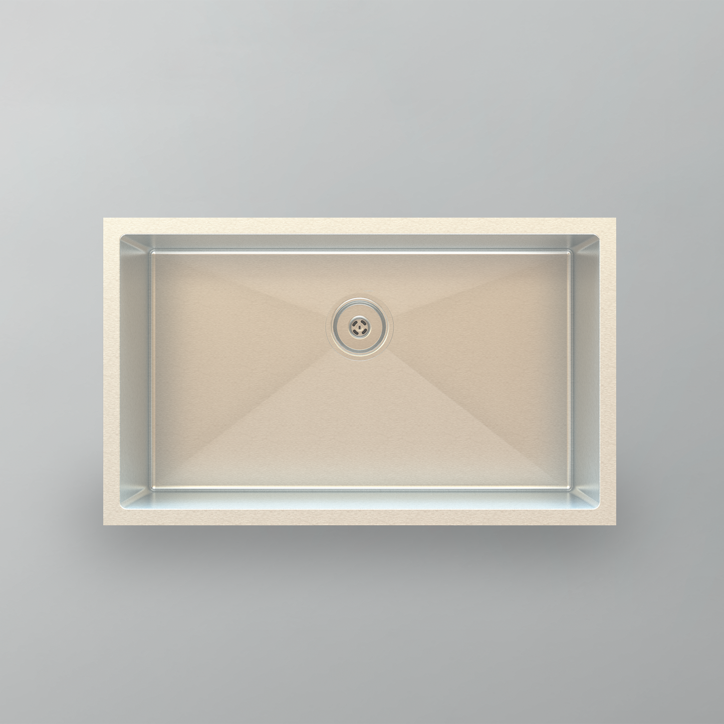 Acritec 21030 Stainless Steel Undermount Kitchen Sink – 30" x 18" x 10" – Brushed Satin