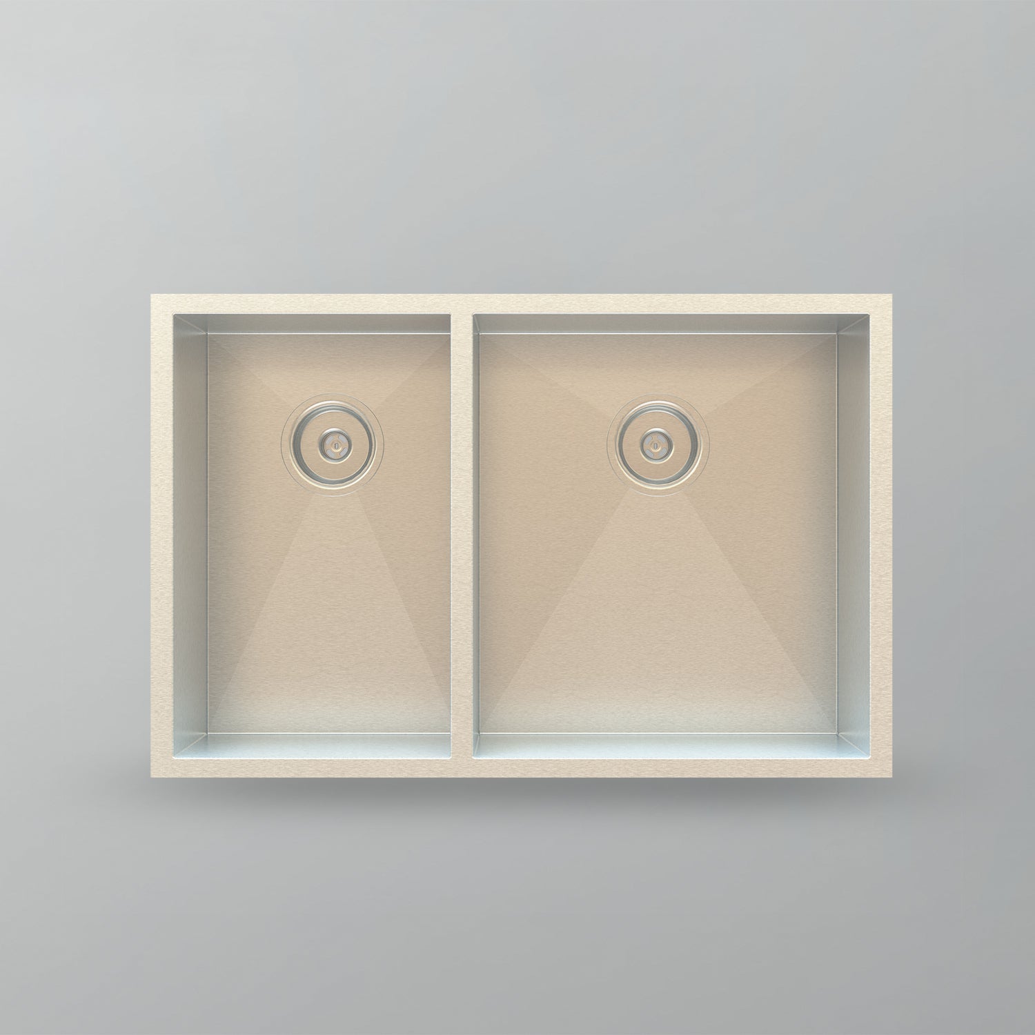 Acritec 21140 Stainless Steel Undermount Kitchen Sink – 29.5" x 19.25" x 8" – Brushed Satin