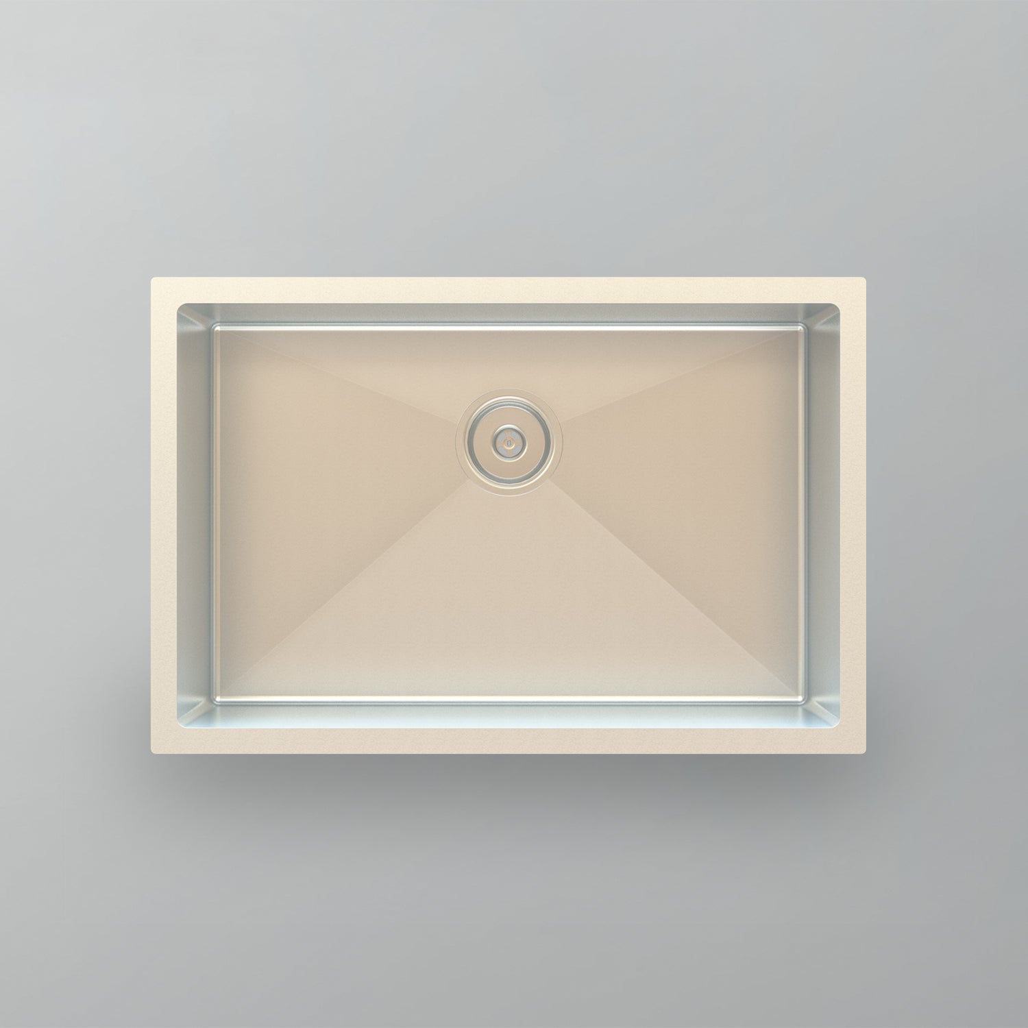 Acritec 21265 Stainless Steel Undermount Kitchen Sink – 27" x 18" x 8.625" – Brushed Satin