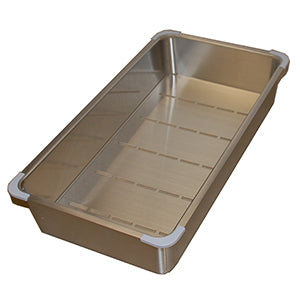 Acritec 25160 Stainless Steel Drop-In Kitchen Sink – 38" x 19.625" x 10.25" – Brushed Satin