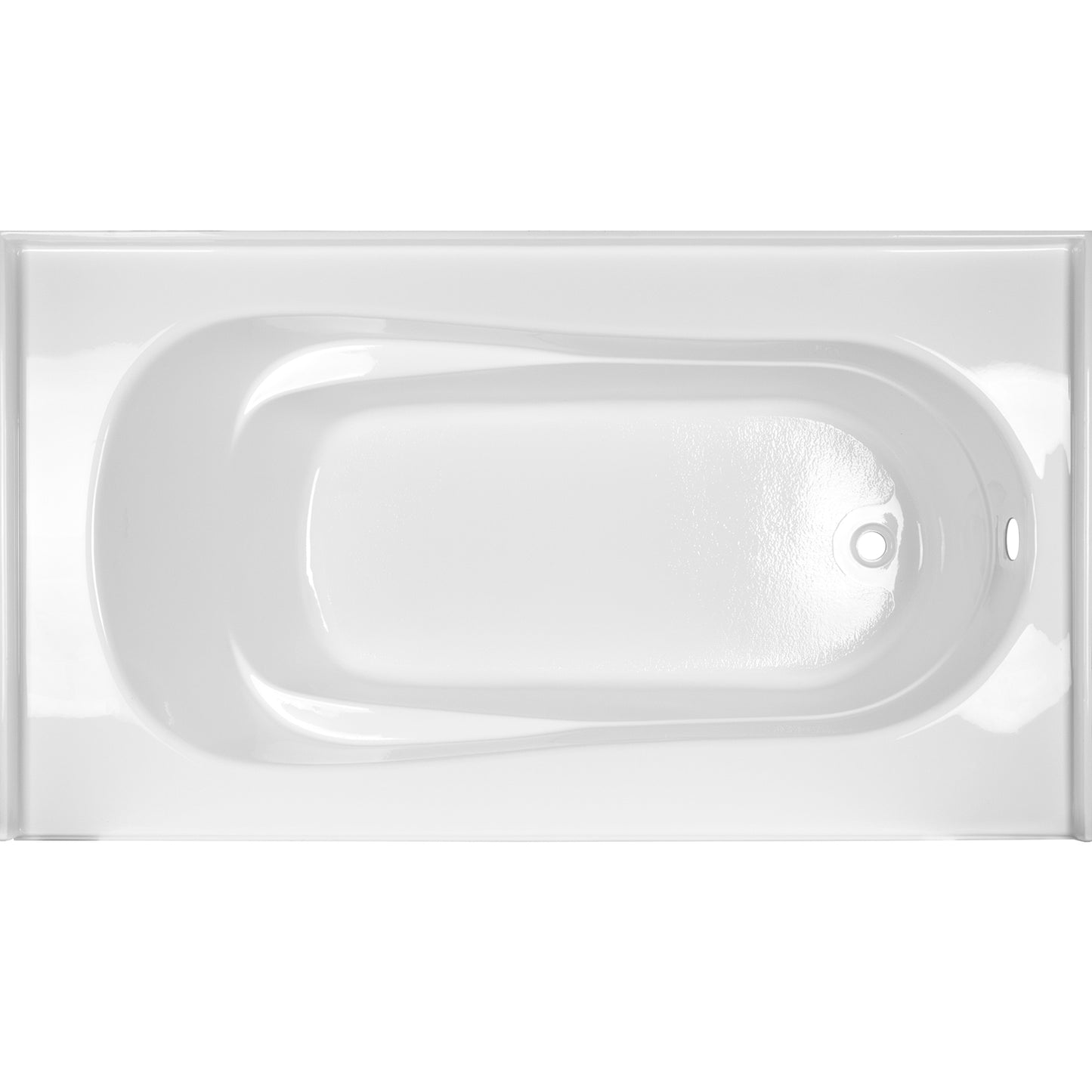 Acritec Brockton 6034 Alcove Bathtub – Top View