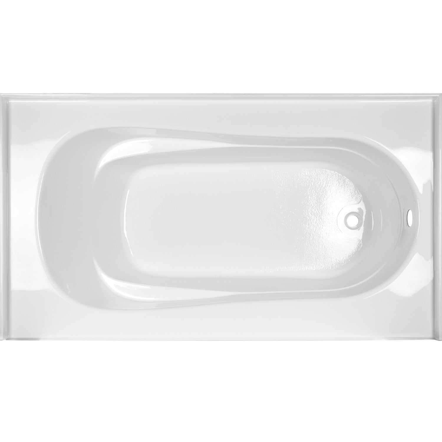 Acritec Brockton 6034 Alcove Bathtub – Top View