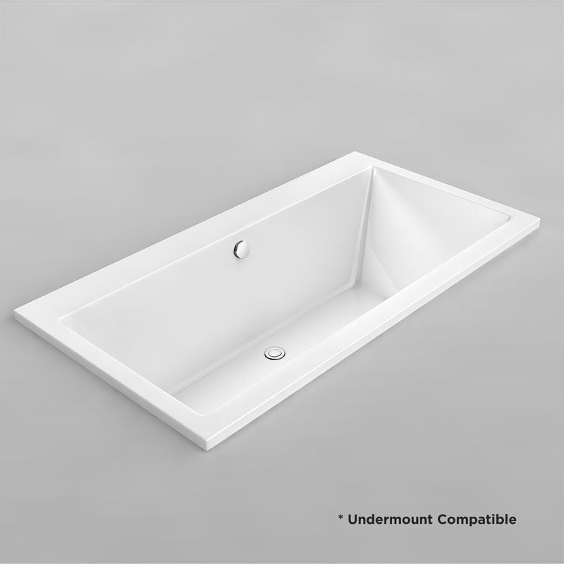 Acritec Balla Drop-In Bathtub Series – White