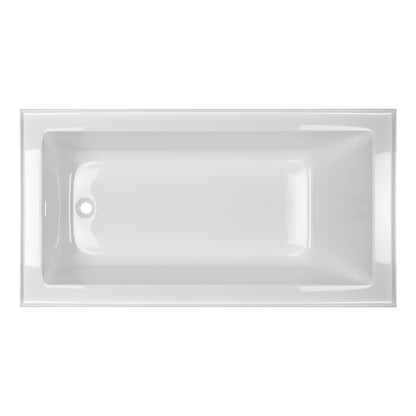 Acritec Clear Linear 6030 Alcove Bathtub – Top View