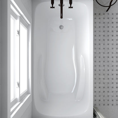 Acritec Houdini 5430 Alcove Bathtub – Top View Detail