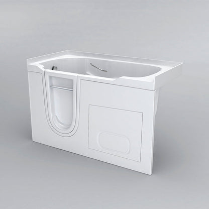 Acritec Independence 54" Walk-In Soaker Bathtub – 53¾” x 26” x 37¾”