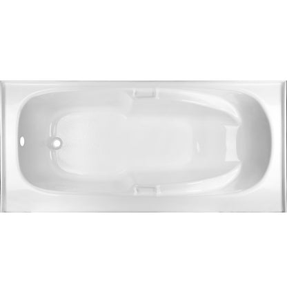 Acritec Lady Rotterdam Pure 7234 Alcove Bathtub – Top View