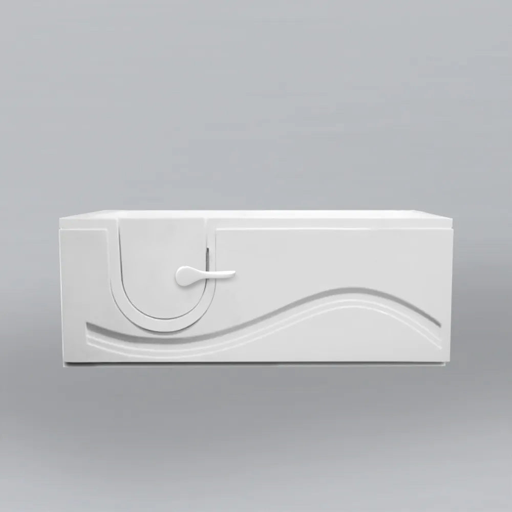 Acritec Nobility 60" Walk-In Soaker Bathtub – 59¾" x 30" x 22" – White