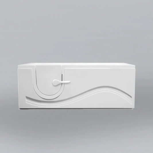 Acritec Nobility 60" Walk-In Soaker Bathtub – 59¾" x 30" x 22" – White