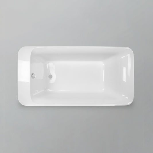 Acritec William Drop-In Bathtub – 71” × 35” – White